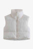 Zip-Up Drawstring Puffer Vest