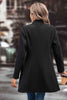 Lapel Collar Button Down Coat