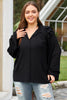 Plus Size Button-Up Shirt