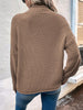 Roll Hem Drop Shoulder Sweater