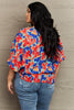 Hailey & Co New Season Plus Size Floral Blouse