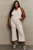 HEYSON Don't Get It Twisted Full Size Rib Knit Jumpsuit