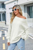 Long Sleeve Ribbed Trim Sweater